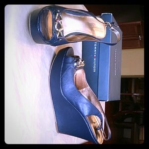 Blue- 'TOMMY HILFIGER' Heels